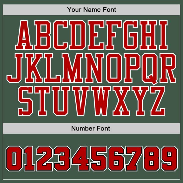 Custom Stitched Green Red-Black Sports Pullover Sweatshirt Hoodie - Image 5
